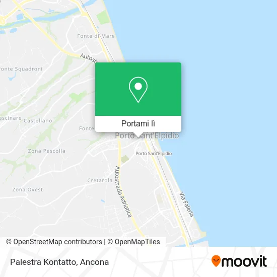 Mappa Palestra Kontatto