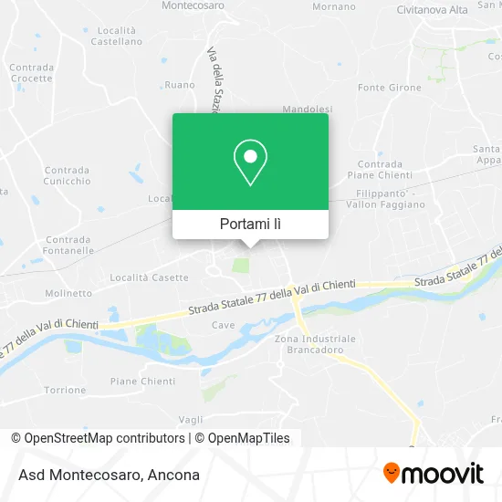 Mappa Asd Montecosaro