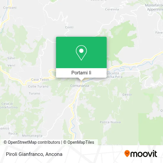 Mappa Piroli Gianfranco