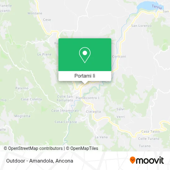 Mappa Outdoor - Amandola