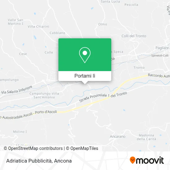 Mappa Adriatica Pubblicità