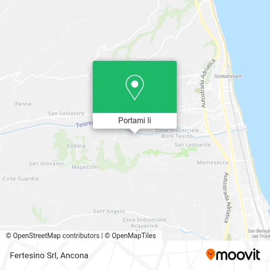 Mappa Fertesino Srl