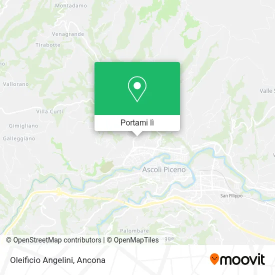 Mappa Oleificio Angelini