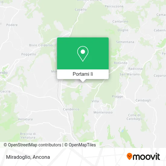 Mappa Miradoglio