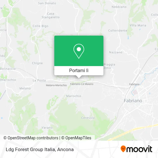 Mappa Ldg Forest Group Italia