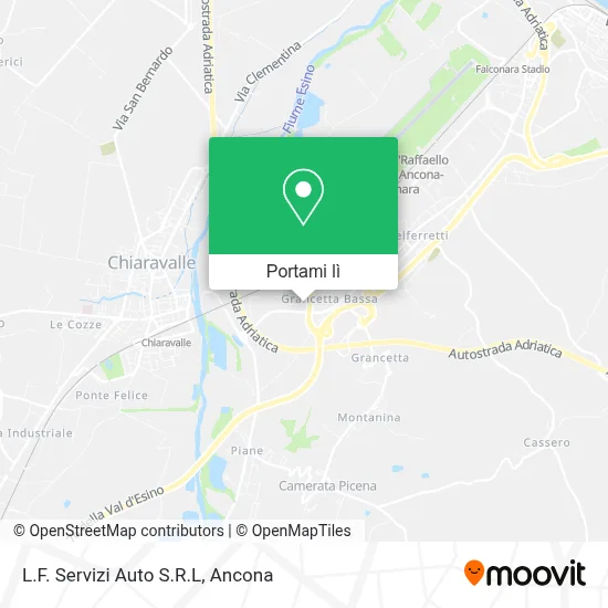 Mappa L.F. Servizi Auto S.R.L