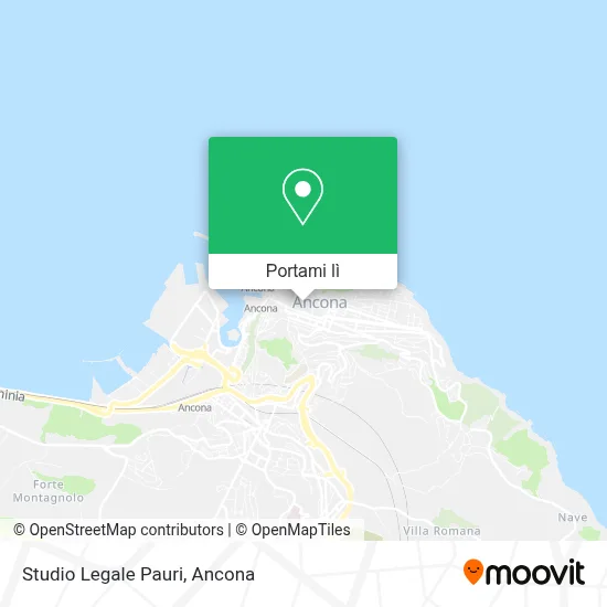 Mappa Studio Legale Pauri