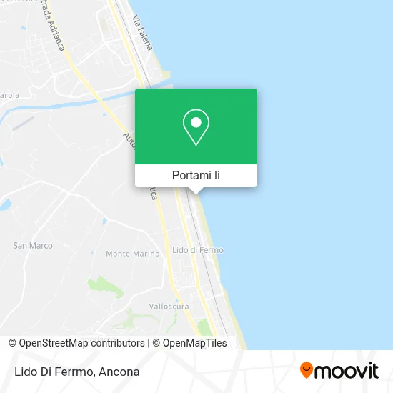 Mappa Lido Di Ferrmo