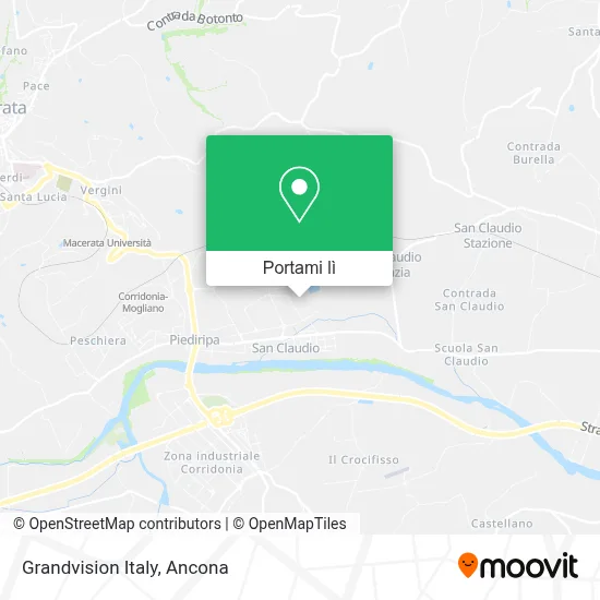 Mappa Grandvision Italy