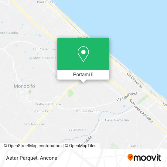 Mappa Astar Parquet