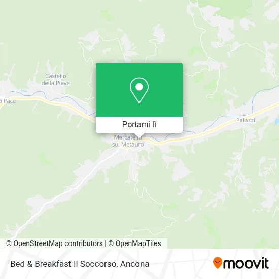 Mappa Bed & Breakfast Il Soccorso