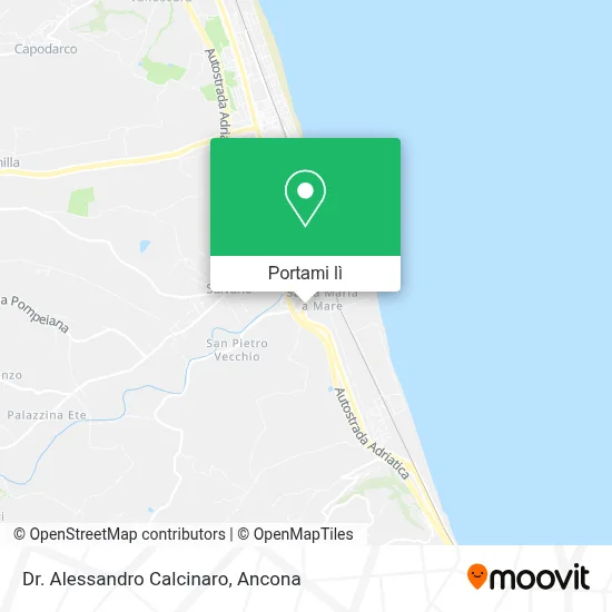 Mappa Dr. Alessandro Calcinaro