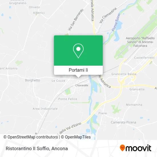 Mappa Ristorantino Il Soffio