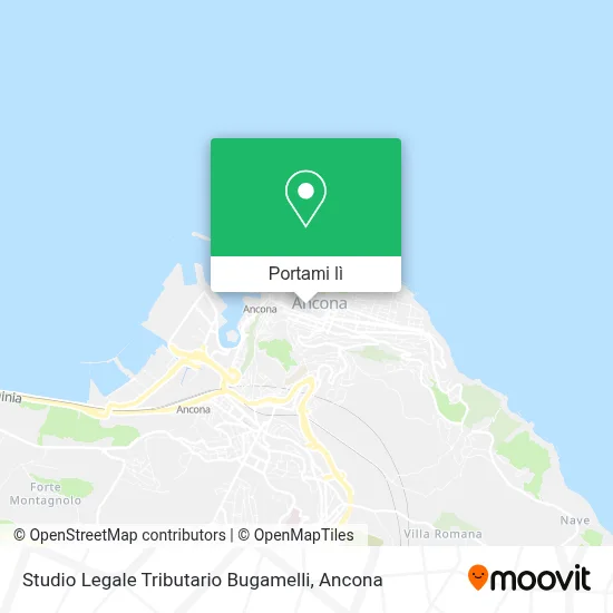 Mappa Studio Legale Tributario Bugamelli
