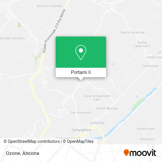 Mappa Ozone