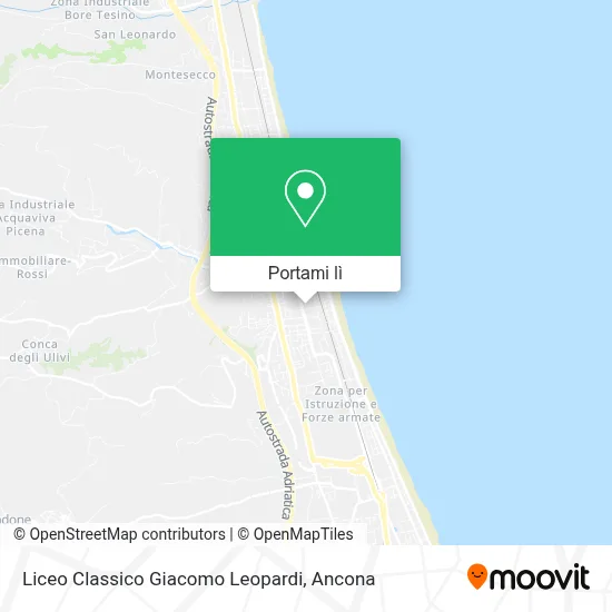 Mappa Liceo Classico Giacomo Leopardi