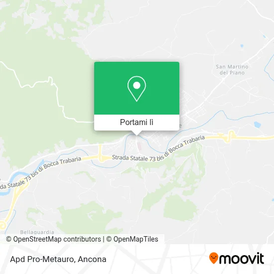Mappa Apd Pro-Metauro