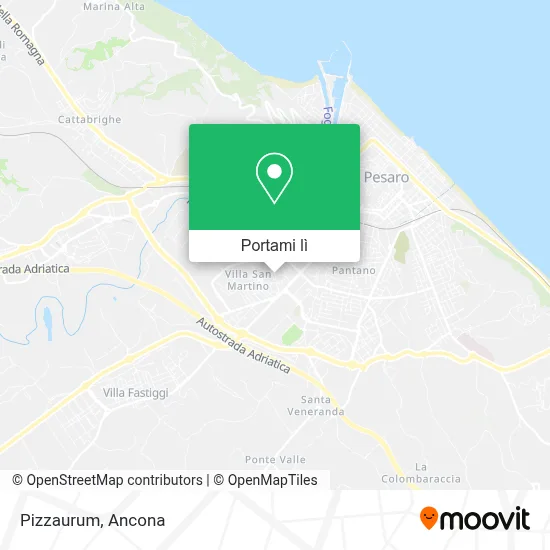 Mappa Pizzaurum