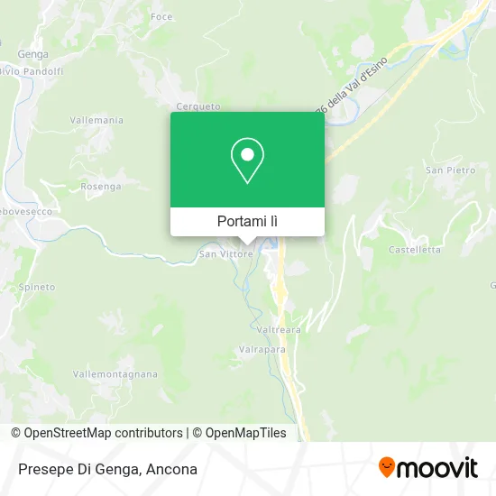 Mappa Presepe Di Genga