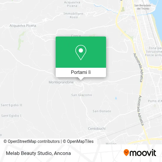 Mappa Melab Beauty Studio