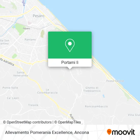 Mappa Allevamento Pomerania Excellence