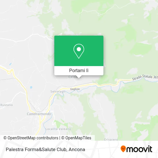 Mappa Palestra Forma&Salute Club