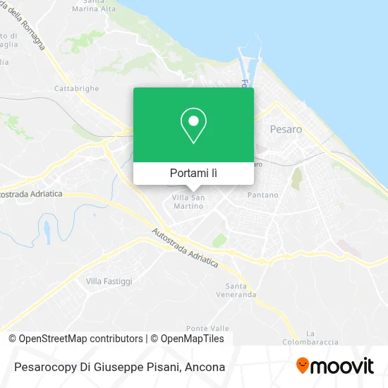Mappa Pesarocopy Di Giuseppe Pisani