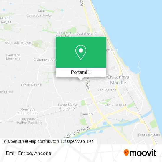 Mappa Emili Enrico