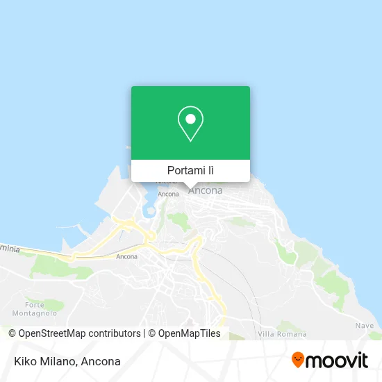 Mappa Kiko Milano