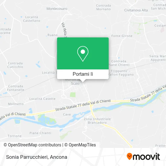 Mappa Sonia Parrucchieri