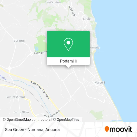 Mappa Sea Green - Numana