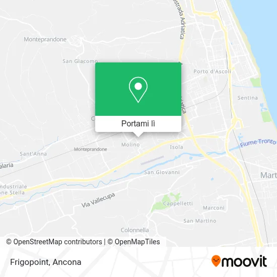 Mappa Frigopoint
