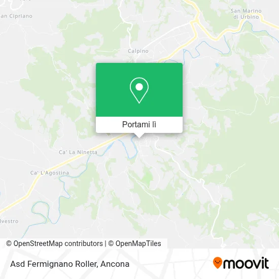 Mappa Asd Fermignano Roller