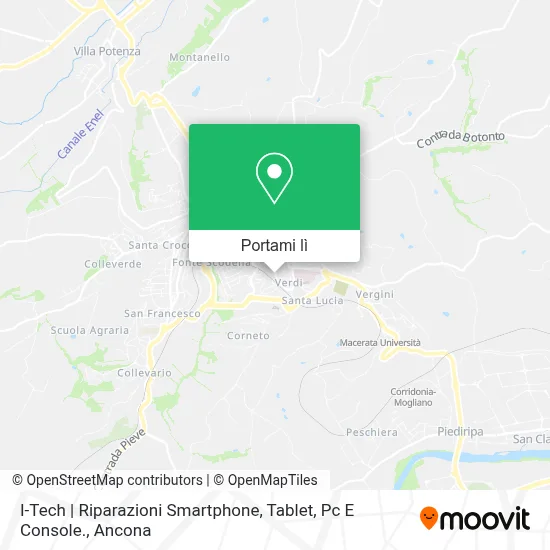 Mappa I-Tech | Riparazioni Smartphone, Tablet, Pc E Console.