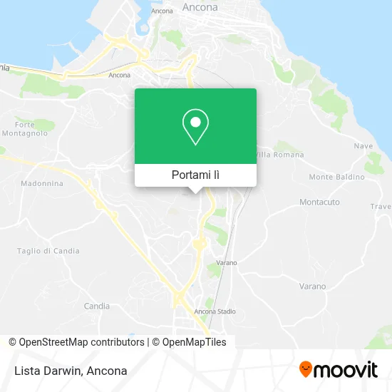 Mappa Lista Darwin