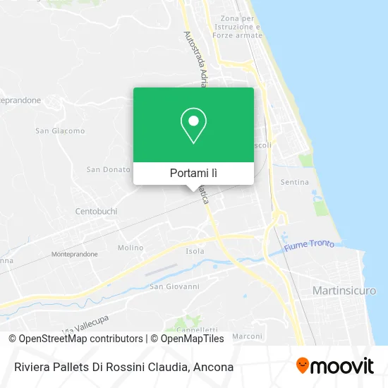 Mappa Riviera Pallets Di Rossini Claudia