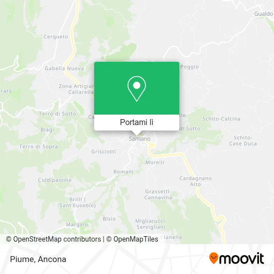 Mappa Piume