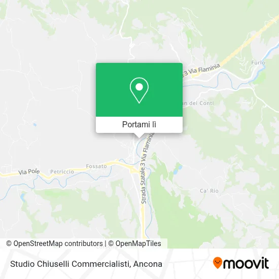 Mappa Studio Chiuselli Commercialisti