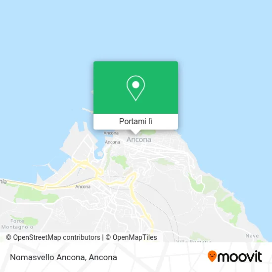 Mappa Nomasvello Ancona