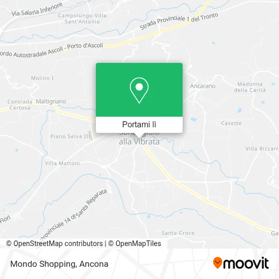 Mappa Mondo Shopping