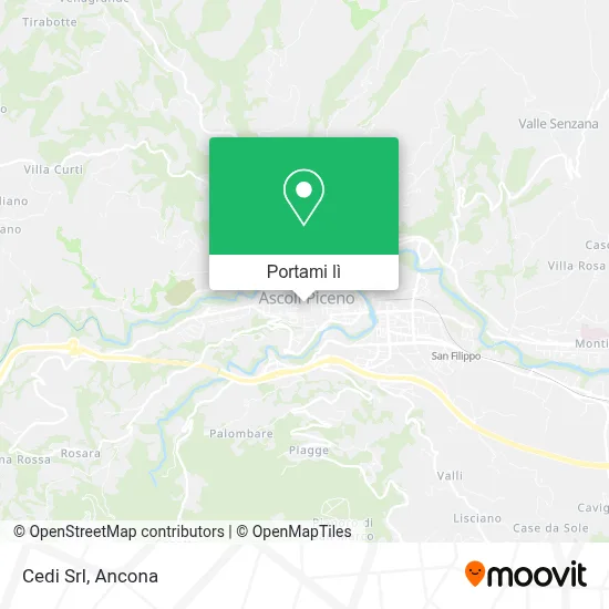 Mappa Cedi Srl