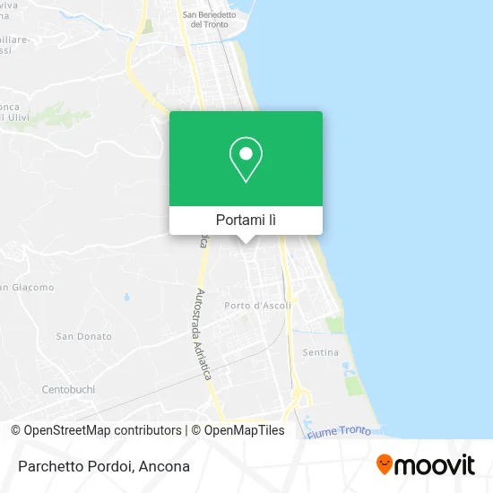 Mappa Parchetto Pordoi