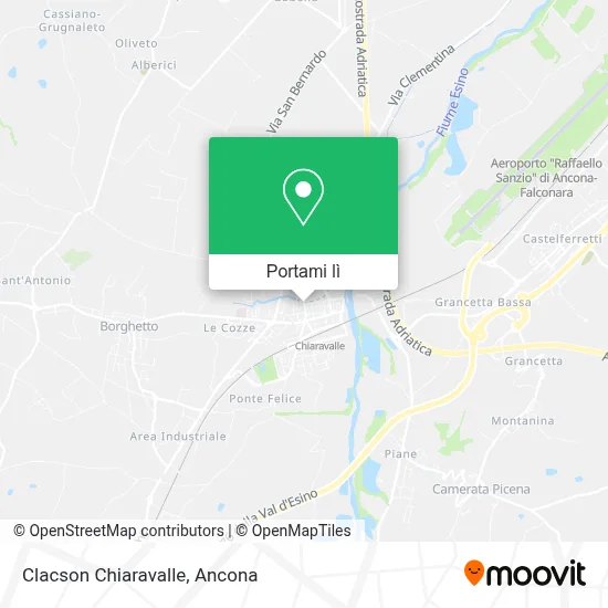 Mappa Clacson Chiaravalle
