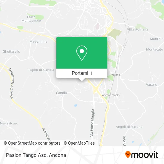 Mappa Pasion Tango Asd