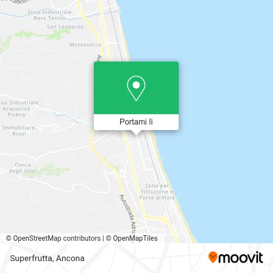Mappa Superfrutta