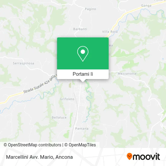 Mappa Marcellini Avv. Mario