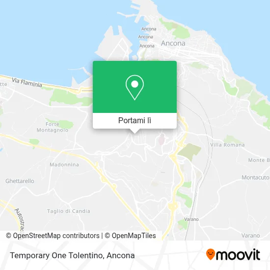 Mappa Temporary One Tolentino