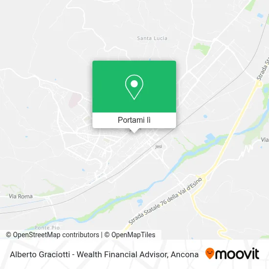 Mappa Alberto Graciotti - Wealth Financial Advisor