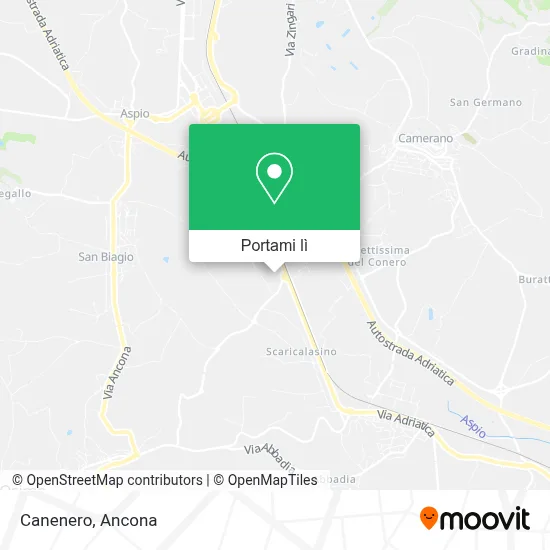Mappa Canenero
