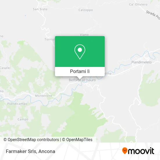Mappa Farmaker Srls